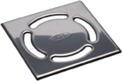Produktbild von HL Hutterer & Lechner HL037Pr.1E Einlaufrost Edelstahl 115x115 mm, 1 Stk.
