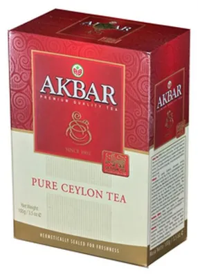 Obrázek produktu pro Herbata cejlońska Akbar Herata 100g