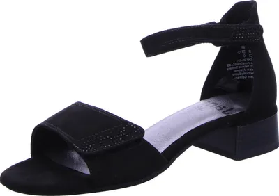 Produktbild von Jana Damenschuhe Sandalen Hoch Sandalette Schwarz Freizeit, Schuhgröße:38 EU