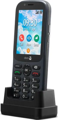 Produktbild von Doro 730X, Balken, Dual-SIM, 7,11 cm (2.8"), 3 MP, 1600 mAh, Graphit