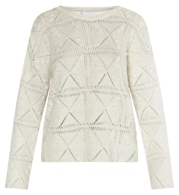 Image de Pull pour femme - blanc, taille M