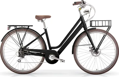 Produktbild von MBM Elektro-Citybike LA RUE 2.0, matt black