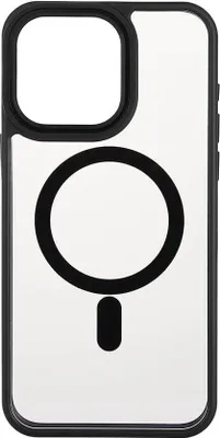 Immagine prodotto di Custodia trasparente con paraurti posteriore ONSALA Custodia trasparente MagSerie per iPhone 15 Pro Max con paraurti nero