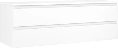 Immagine prodotto di Mexen Orio mobile da bagno sotto lavabo 140 cm con piano, 2 cassetti, bianco opaco - 91A10-14047-2-BFFC01