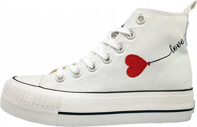 Immagine prodotto di Scarpe da ginnastica British Knights Kaya Mid Damen, modello alto, con lacci, colore bianco