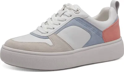 Produktbild von Tamaris Sneaker - Blau Combi Leder/Textil : 42 : Normal Größe: 42 Weite: Normal