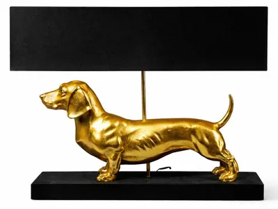 Immagine prodotto di Lampada da tavolo Gold Dog 48cm