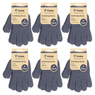Produktbild von Set mit 6 Peeling-Handschuhen für die Körperpflege