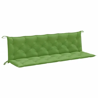 Immagine prodotto di vidaXL Cuscini per panca da giardino 2 pz. Tessuto verde melange 200x50x7 cm