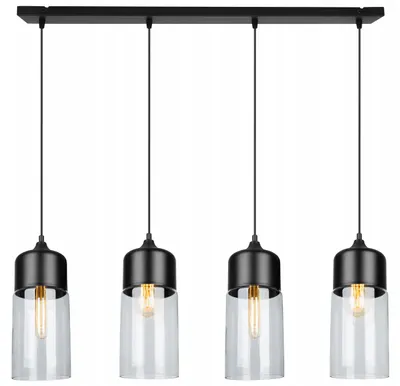 Produktbild von Deckenleuchte mit Glas Lampenschirm LED – Moderne Deckenlampe Plafond Design