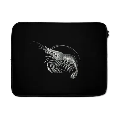 Produktbild von MuchoWow® Laptop Hülle 15 Zoll Shrimps - Vintage - Ernst Haeckel - Tiere - Kunst Laptoptasche - Laptoptasche - Sleeve - Rundum-Schutz