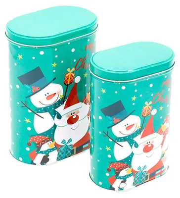 Image de Ensemble de 2 boîtes de Noël, Image générée par une IA