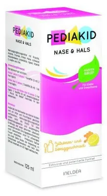 Image de Sirop nez et gorge Pediakid 125 ml