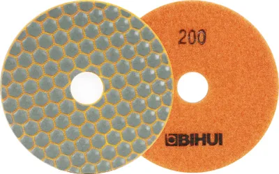 Produktbild von BIHUI Trockenpolierscheibe 100mm Körnung 200