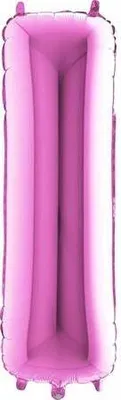Obrázek produktu pro Nafukovací balónek písmeno I růžové 102 cm