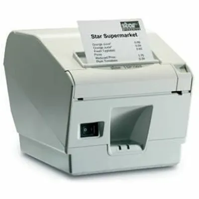 Produktbild von Star Micronics TSP743IID-24, Thermodirekt, 406 x 203 DPI, 250 mm/sek, Kabelgebunden, Weiß