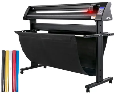 Immagine prodotto di Taglierina per vinile VEVOR, plotter per vinile da 1350 mm, plotter per schermi a LED, occhio ottico integrato semiautomatico, compatibile con il software SignMaster per sistemi Windows con supporto