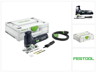 Productafbeelding van Festool TRION PS 300 EQ-Plus pendelzaag 720 W ( 576041 ) + 2x zaagblad + splinterbescherming + systainer - Opvolger van 576615