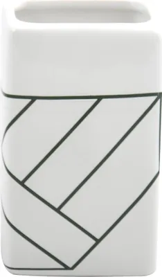 Produktbild von MSV Zahnputzbecher Keramik Monolithic Weiß