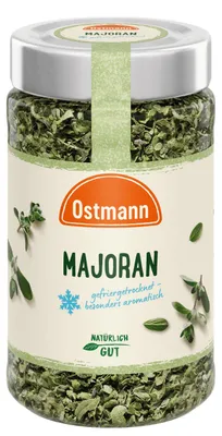 Productafbeelding van Ostmann Majoran, gevriesdroogd, kruidige smaak, verpakking van 12 gram