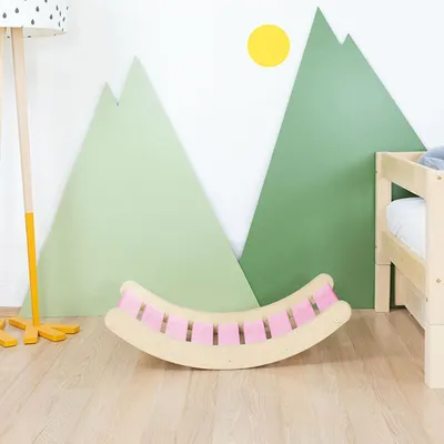 Produktbild von Montessori Balance-Schaukel ROKIT - Rosa