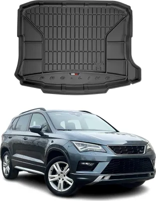 Image de Tapis de Coffre pour Seat Ateca 2016-2022 TPE Noir