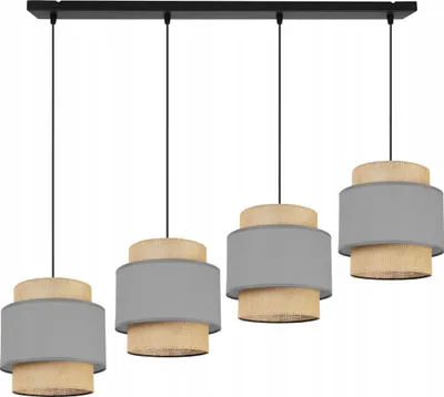 Produktbild von Hängelampe, Deckenleuchter, Lampenschirm, Boho Juta