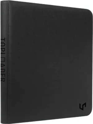 Produktbild von Zippered 9-Pocket Toploader Premium PRO-Binder: Black