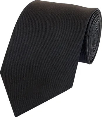 Produktbild von Fabio Farini - 2 Stück Einstecktücher & Herren Schlips in 8cm Breit (8cm), Schwarz Gestreift