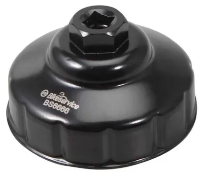 Produktbild von Bikeservice Ölfilterschlüssel Ø 76 mm, 12-Rillen