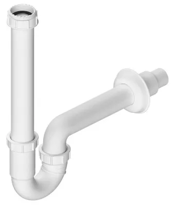 Produktbild von Bruckner Waschbecken-Siphon U 5/4", DN40, Weiß