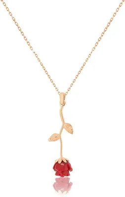 LONZIKP Trachtenschmuck Set Mit Edelweiß - Halskette, Armband & Ohrstecker In Rosa