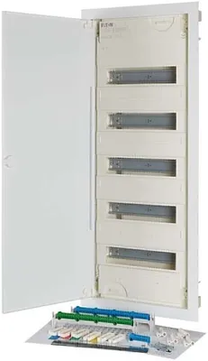 Zdjęcie produktu dla Mała 5-rzędowa rozdzielnica ścienna Eaton, 60TE KLV-60HWP-F (302412)
