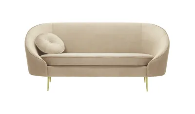 Produktbild von 2,5-Sitzer Sofa Kooper - hellbeige - Velluto 2