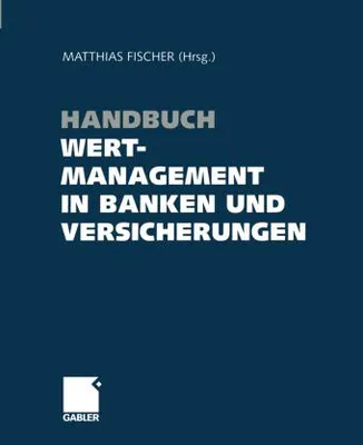 Obrázek produktu pro Handbuch Wertmanagement in Banken und Versicherungen
