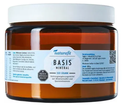 Immagine prodotto di naturafit Base Mineral Powder, 300 g polvere