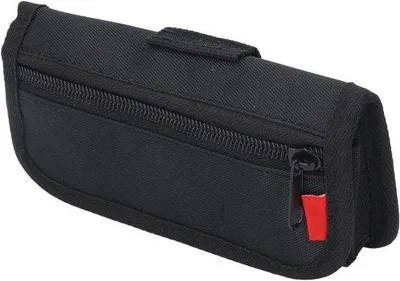 Produktbild von Kameraakkumulatorentasche mit 4 Aufnahmefächern - Schultertasche für DSLR-Kameraakkumulatoren LP-E17 FZ100 FW50 F550 .