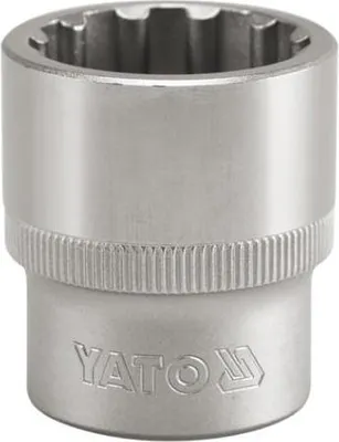Produktbild von Yato YT-1471, Einzelner Artikel, Ratschenschlüssel, Chrom-Vanadium-Stahl, 1/2", Chrom, 38 mm