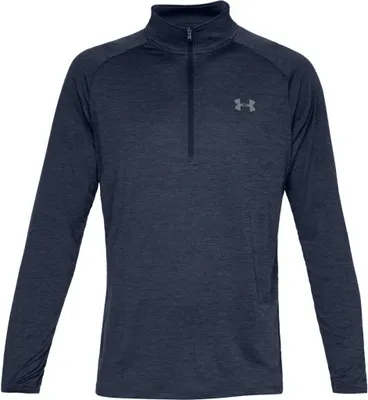 Zdjęcie produktu dla Under Armour Men's UA Tech 2.0 1/2 Zip Long Sleeve Academy/Steel M Bluza Dresowa