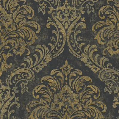 Produktbild von A.S. Creation | Travel Styles | 391123 | Vliestapete | Barock | 10.05 m x 0.53 m | Schwarz