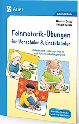 Produktbild von Feinmotorik-Übungen für Vorschüler & Erstklässler