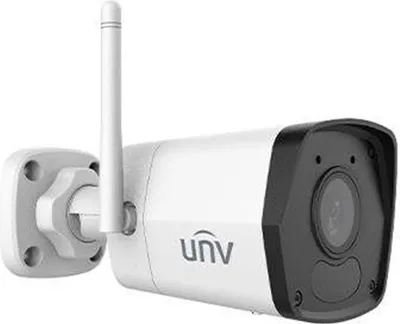 Produktbild von Uniview IPC2122LB-AF28WK-G, 2Mpix IP kamera, bullet, objektiv 2,8 mm (101,1°), IR 30m, dWDR, Wi-Fi