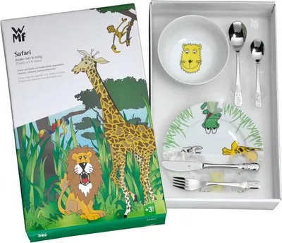 Obrázek produktu pro Dětská sada příborů WMF 6 dílů Safari