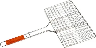 Image de RealG RC-K-946 Grille de cuisson en métal 34 x 58 cm