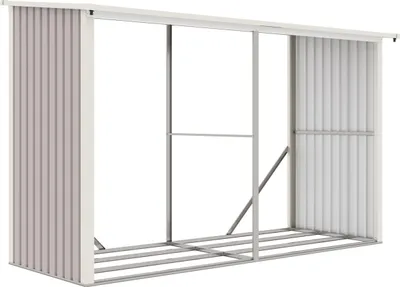 Produktbild von Holzunterstand G21 WOH 682 - 302 x 119 cm, grau