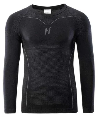 Obrázek produktu pro Huari – pánské tričko, termoaktivní, s dlouhým rukávem PP13746 (XL–XXL) (černé)