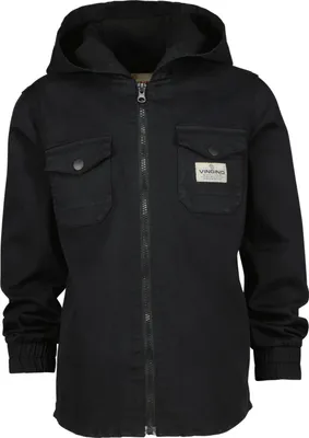 Produktbild von VINGINO Jungen Jacke Hemdjacke LEO deep black Gr. 128