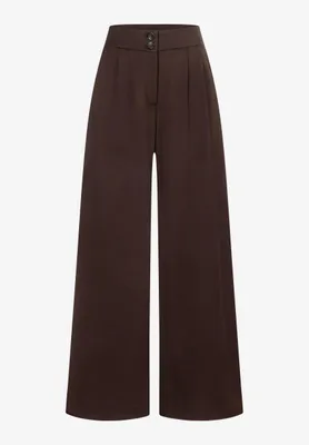 Produktbild von MORE & MORE Wide Leg Trousers 0279 espresso br 36