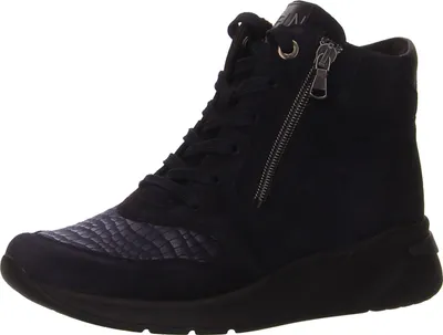 Produktbild von Waldläufer Schnürstiefel Kaltfutter in blau, Gr. 6