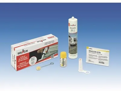 Produktbild von DEKALIN Klebeset DEKAsyl MS-5 290ml Dekavator 30ml Dekaclean Set schwarz
